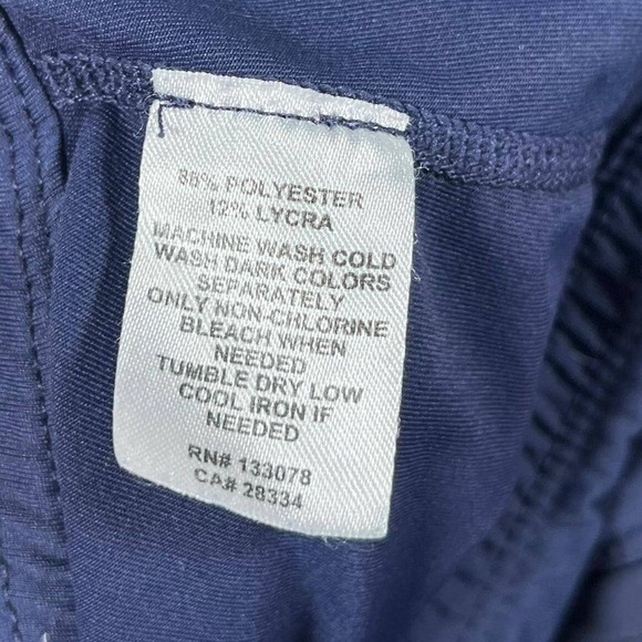 Lucky in Love Athletic Skort Star Cutout Hem Activewear Skirt Layered Navy XS - Picture 9 of 10